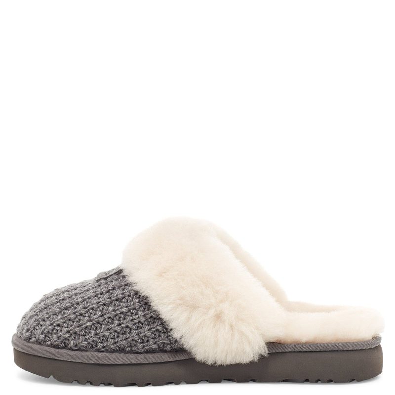 1117659 CHRC Womens Ugg Cozy Slipper Charcoal 3