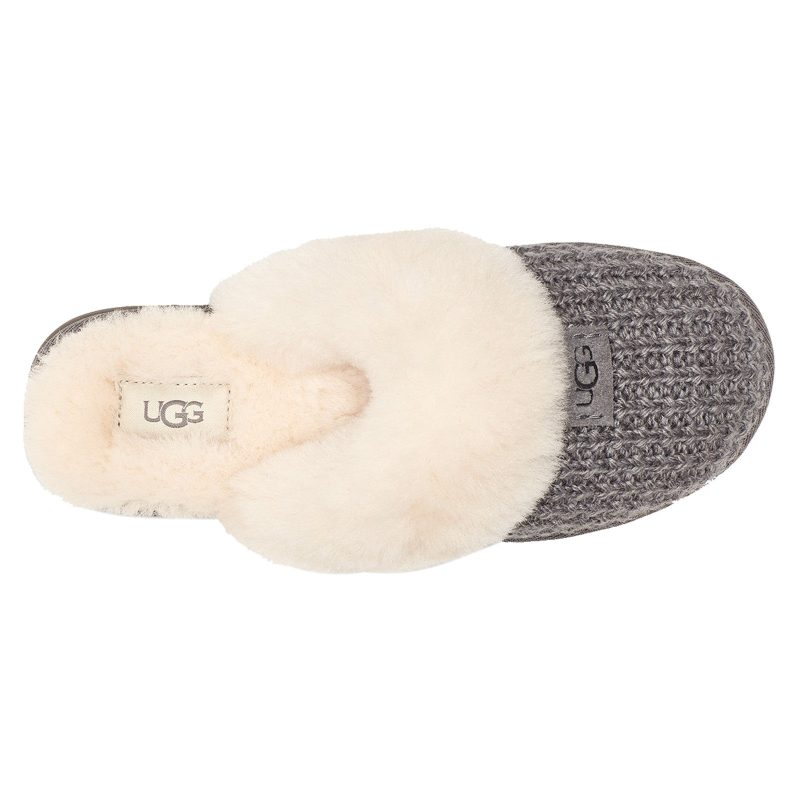 1117659 CHRC Womens Ugg Cozy Slipper Charcoal 5