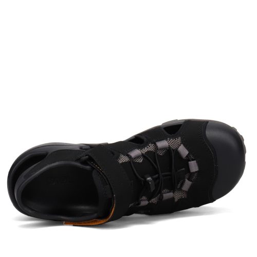 1118941 Blk Mens Teva Flintwood Sandal Black 5