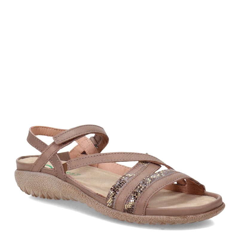 11200 WDZ Womens Naot Toi Sandal Stone Gold