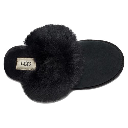 1122750 BLK Womens Ugg Scuff Sis Slipper Black 5