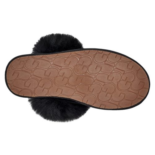 1122750 BLK Womens Ugg Scuff Sis Slipper Black 6