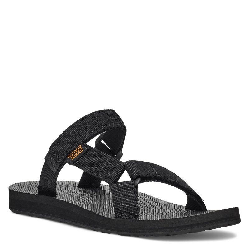 1124230 BLK Womens Teva Universal Slide Sandal Black