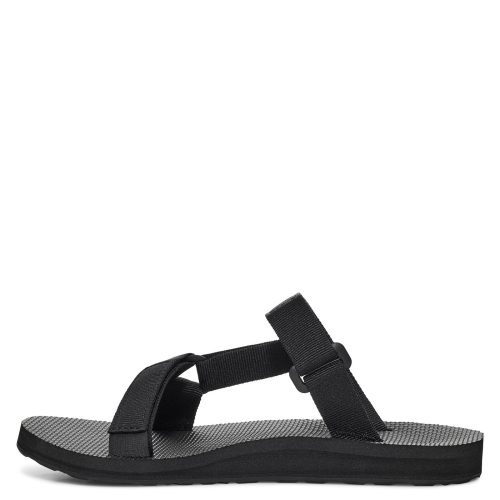 1124230 BLK Womens Teva Universal Slide Sandal Black 3