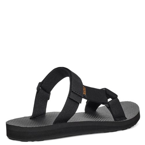 1124230 BLK Womens Teva Universal Slide Sandal Black 7