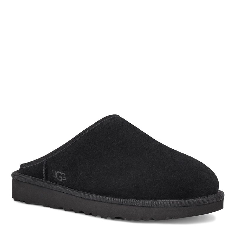 1129290 BLK Mens Ugg Classic Slip On Slipper Black