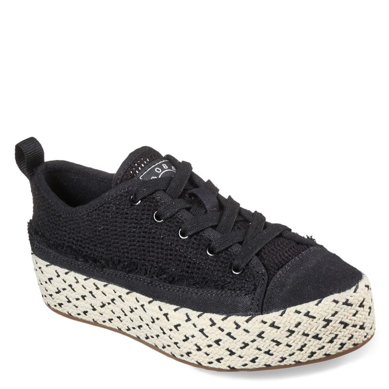 114000 BLK Womens Skechers Bobs Sesame Cute Height Sneaker Black e94fee1d 8f52 4a02 8a77 1ee17c235c2b