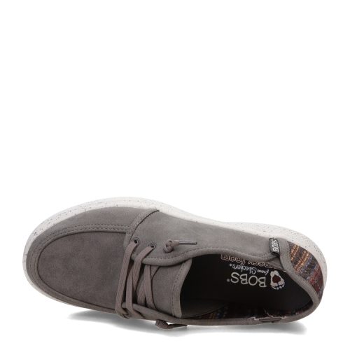 114375 CCL Womens Skechers Bobs Skipper Autumn Embrace Slip On Charcoal 5