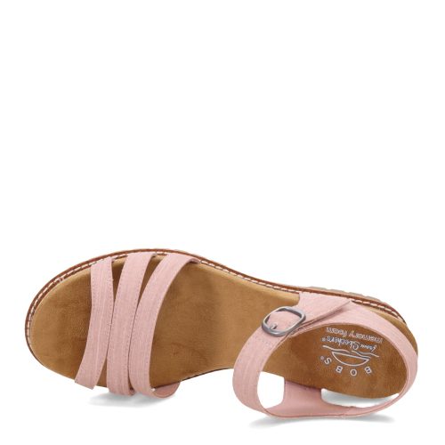 114686 BLSH Womens Skechers Bobs Desert Chill Evening Sun Sandal Blush 5