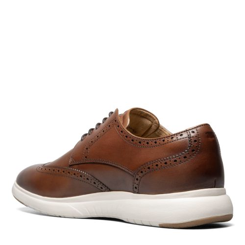 11768 229 Mens Florsheim Dash Wingtip Oxford Cognac 5