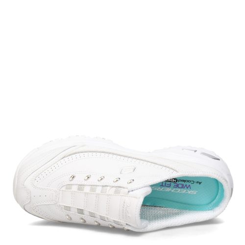 11933W WSL Womens Skechers Dlites Bright Sky Sneaker Wide Width White 5