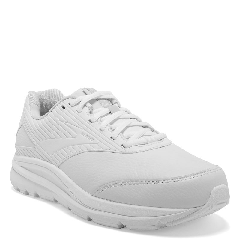 120307 1 B 142 Womens Brooks Addiction Walker 2 Walking Shoe White