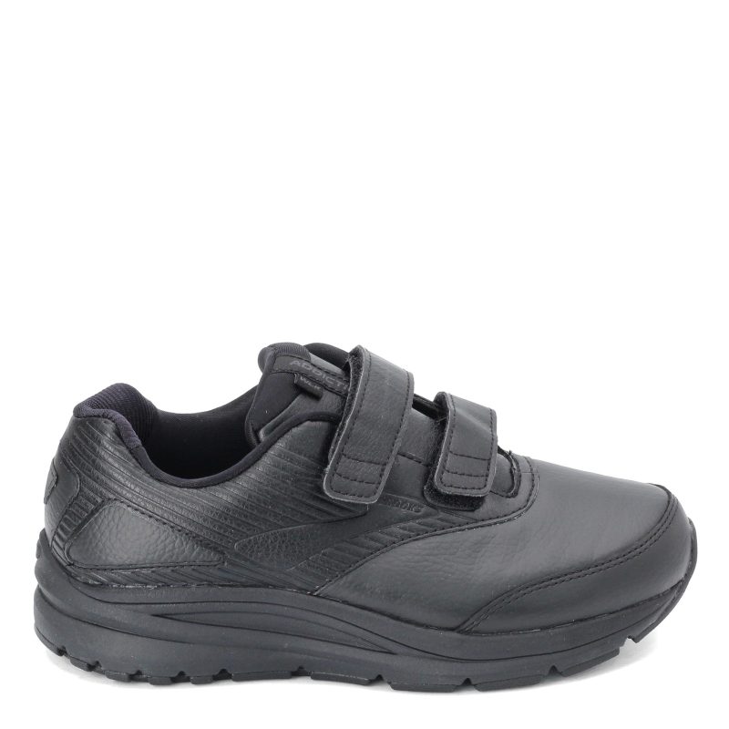 120309 2 E 072 Womens Brooks Addiction Walker V Strap 2 Walking Shoe Extra Wide Black 1 6a901281 d7a0 4ba7 9137 40959919f8d1