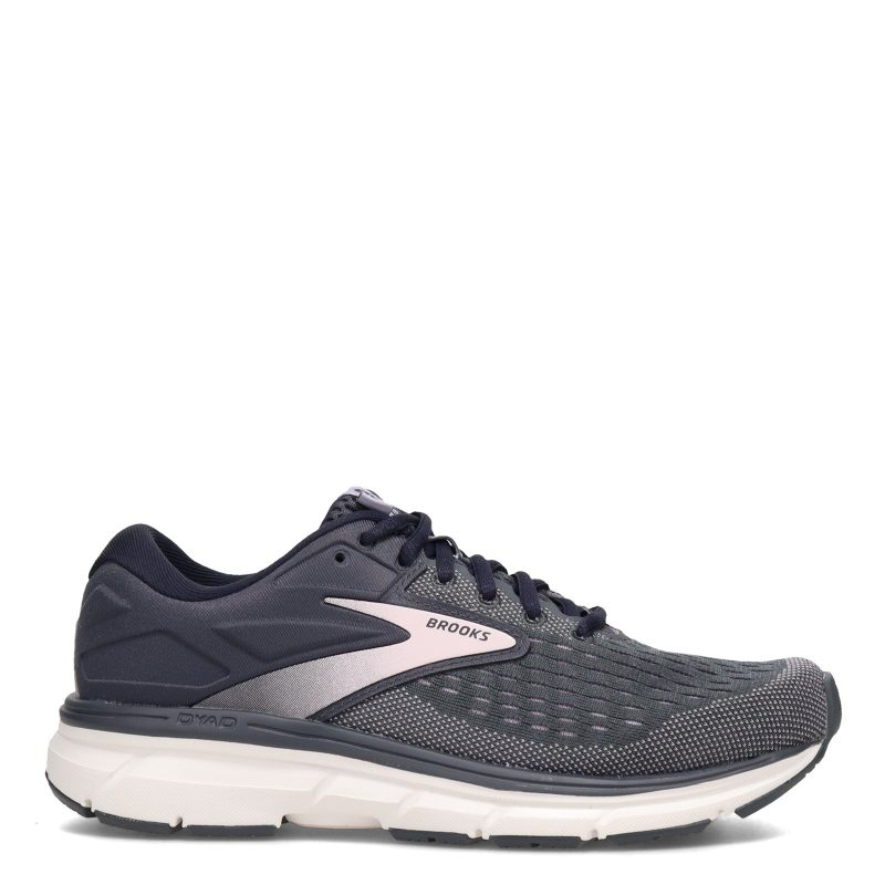 120312 1 B 496 Womens Brooks Dyad 11 Running Shoe Grey Tonal 1 6277a42d e45f 43a4 b434 f4c3cec13a4b