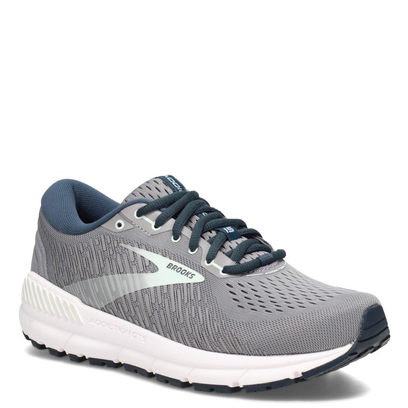 120352 2 A 099 Womens Brooks Addiction Gts 15 Running Shoe Narrow Width Grey Navy 67ca6ed9 41a3 4d54 98b7 011cdf5a1409