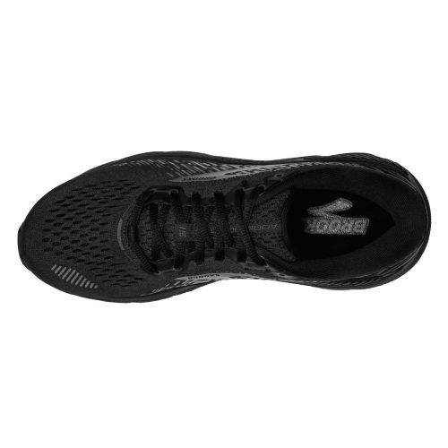 120353 1D 020 Womens Brooks Adrenaline Gts 22 Running Shoe Wide Width Black Ebony 4