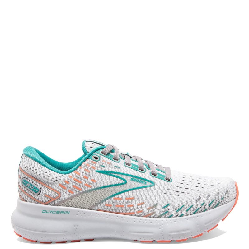 120369 1B 061 Womens Brooks Glycerin 20 Running Shoe Oyster 1 a44ae964 6e22 4f13 9240 24e04c70ac2f