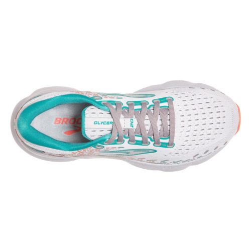 120369 1B 061 Womens Brooks Glycerin 20 Running Shoe Oyster 4