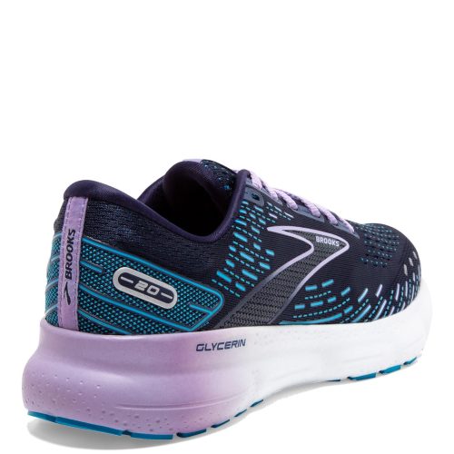 120369 1B 499 Womens Brooks Glycerin 20 Running Shoe Peacoat 3