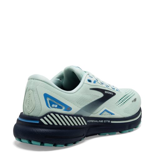 120381 1B 471 Womens Brooks Adrenaline Gts 23 Running Shoe Blue Tonal 4