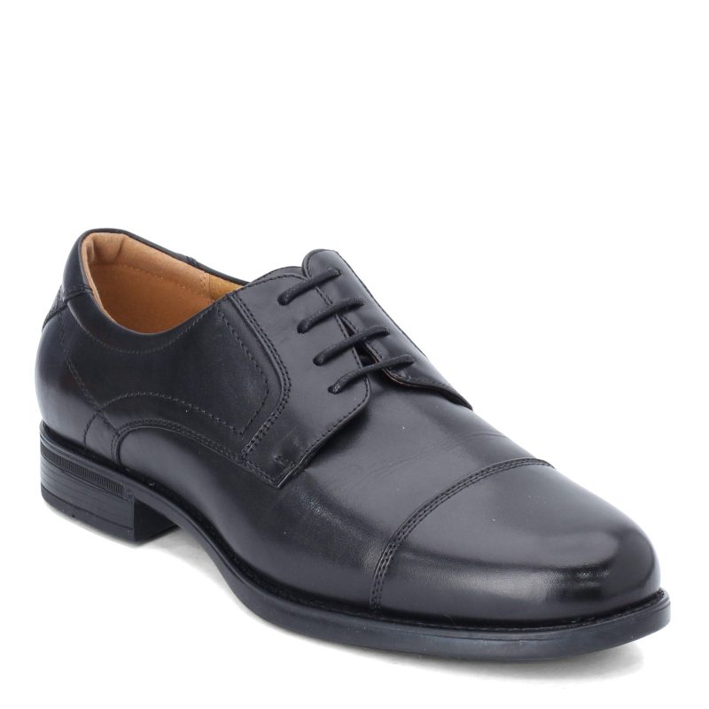 12138 001 Mens Florsheim Midtown Cap Toe Oxford Black