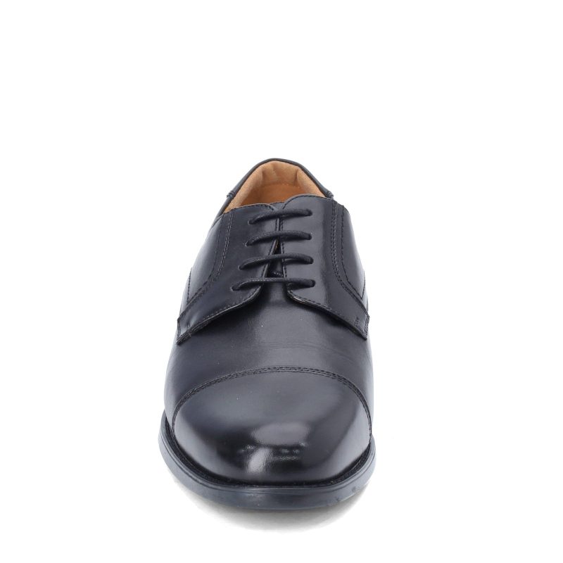 12138 001 Mens Florsheim Midtown Cap Toe Oxford Black 2