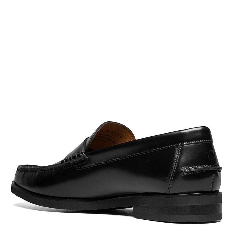 12195 005 Mens Florsheim Berkley Flex Penny Loafer Black Smooth 5