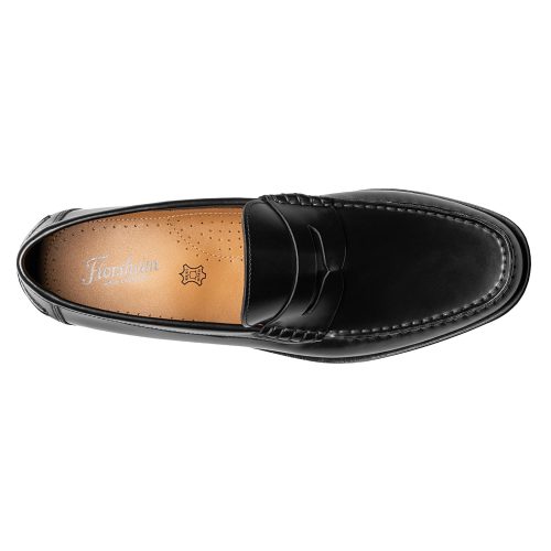 12195 005 Mens Florsheim Berkley Flex Penny Loafer Black Smooth 6