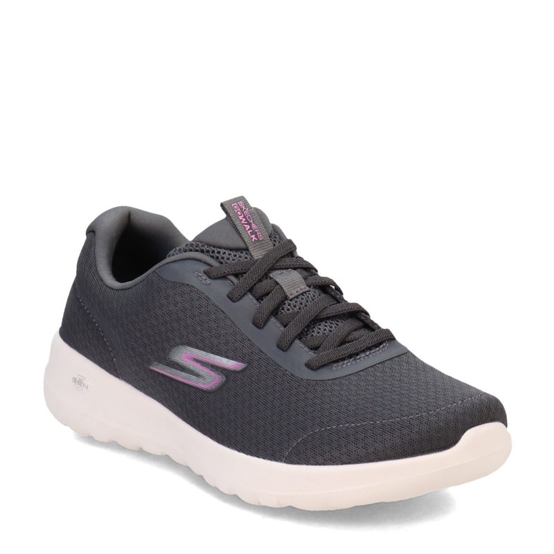 124094W CHAR Womens Skechers G Owalk Joy Ecstatic Walking Shoe Wide Width Charcoal 73a98430 626c 44ee b8dd 437bddae6745