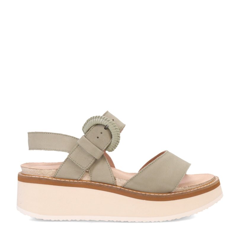 124100 GCA Womens Naot Crepe Sandal Sage Nubuck 1