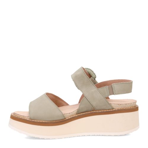 124100 GCA Womens Naot Crepe Sandal Sage Nubuck 3