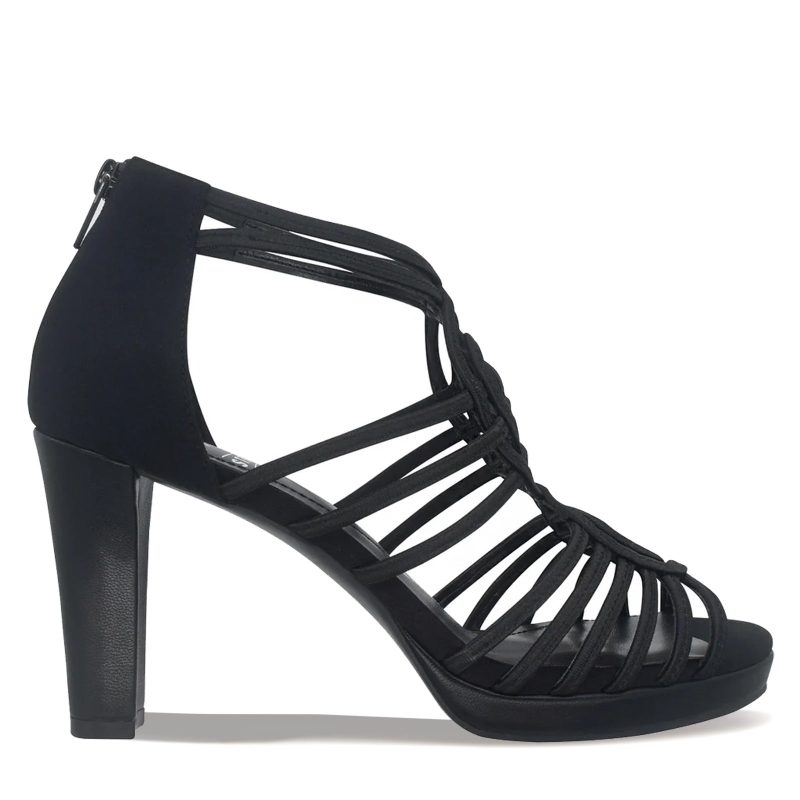 124160 004 Womens Impo Tiffany Sandal Black 1