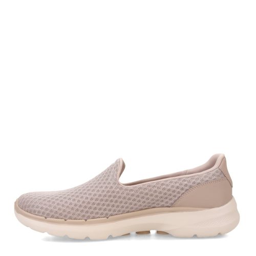 124508 TPE Womens Skechers G Owalk 6 Big Splash Slip On Taupe 3