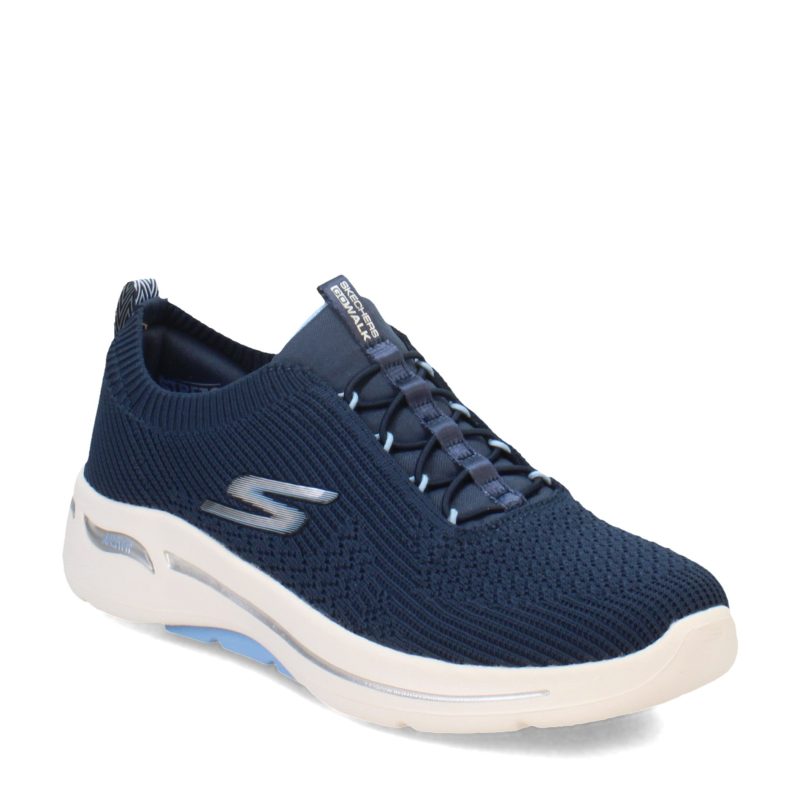 124882 NVLB Womens Skechers Go Walk Arch Fit Crystal Waves Sneaker Navy 6aee9d66 ea05 4218 9e2c 6173377b695e