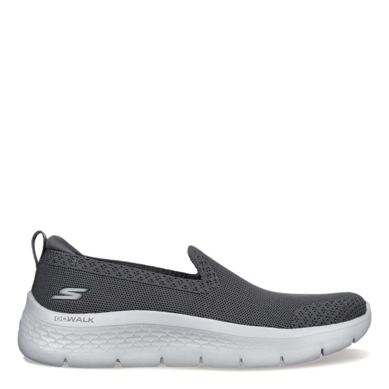 124957 CHAR Womens Skechers Go Walk Flex Slip On Sneaker Charcoal 1 663762fe 4b73 415c a22d 3275faaae606