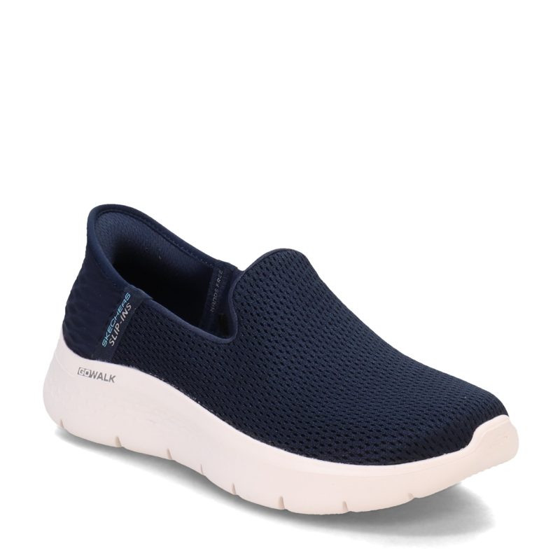 124963 NVY Womens Skechers Slip Ins Go Walk Flex Relish Sneaker Navy f2ab2dd9 3bfb 4dba b50f d1c3c70b4daf