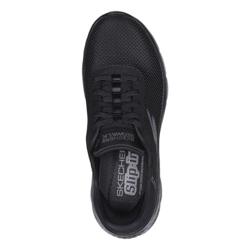 124975 BBK Womens Skechers Performance Black 3