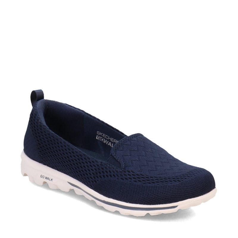 124978 NVY Womens Skechers Performance G Owalk Classic Talia Slip On Navy