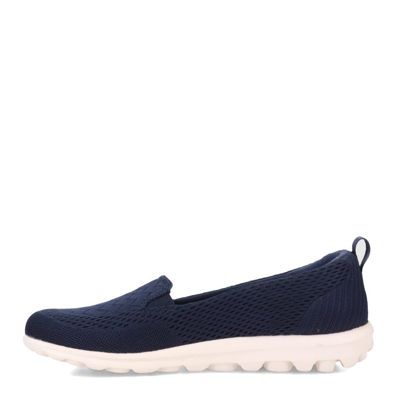 124978 NVY Womens Skechers Performance G Owalk Classic Talia Slip On Navy 3