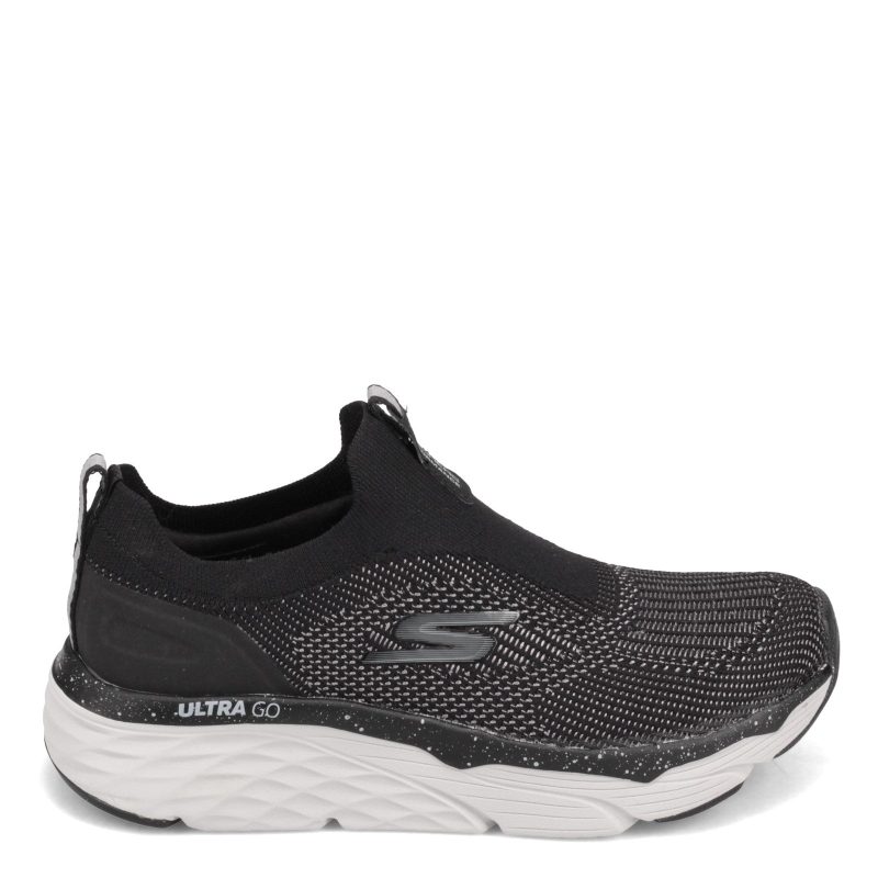 128130 Bkgy Womens Skechers Max Cushioning Elite Promised Day Walking Shoe Black 1 3c9fae34 4fe9 4b22 ba7b e18d516f39fa