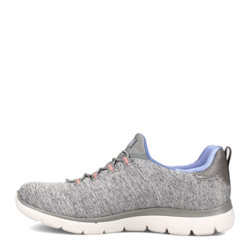 12983 Gybl Womens Skechers Summits Quick Getaway Sneaker Grey Blue 3 9d265a0f 6e48 4d82 9926 073385ea9839