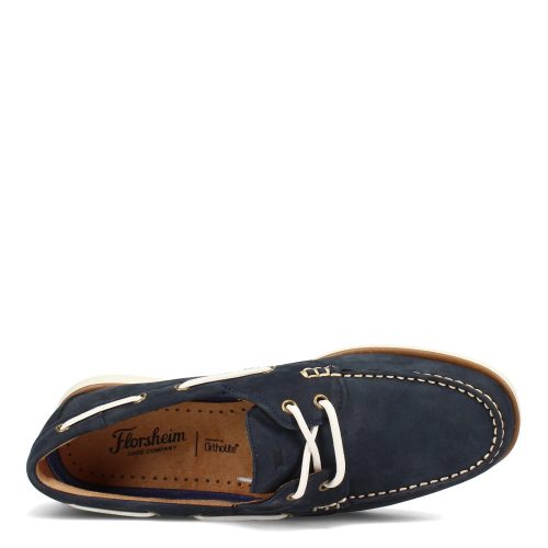 13367 410 Mens Florsheim Atlantic Boat Shoe Navy 5