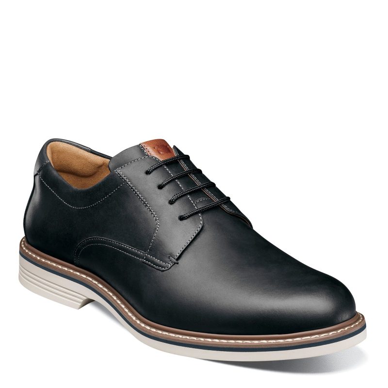 13369 010 Mens Florsheim Norwalk Plain Toe Oxford Black