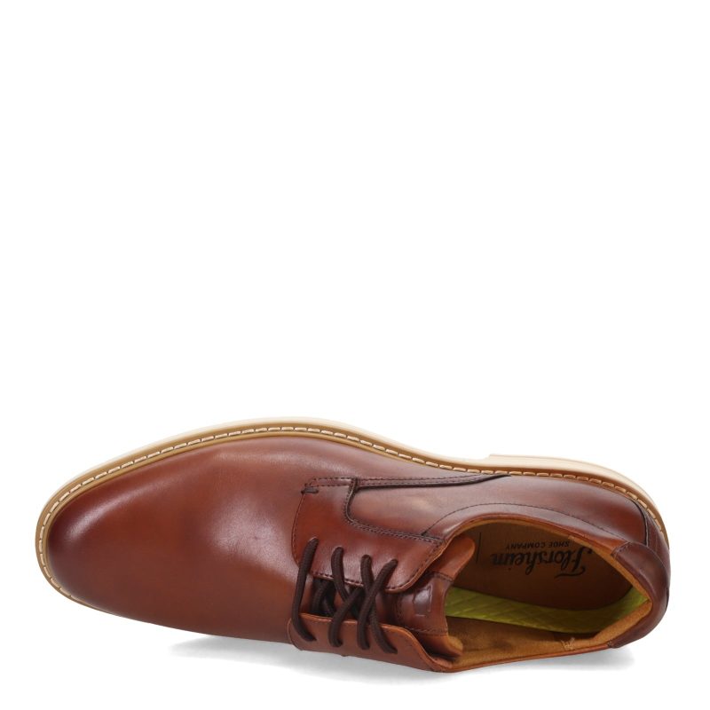 13369 229 Mens Florsheim Norwalk Plain Toe Oxford Cognac 5