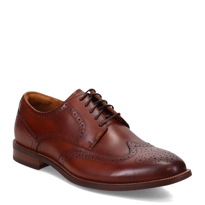 13383 221 Mens Florsheim Rucci Wingtip Oxford Cognac