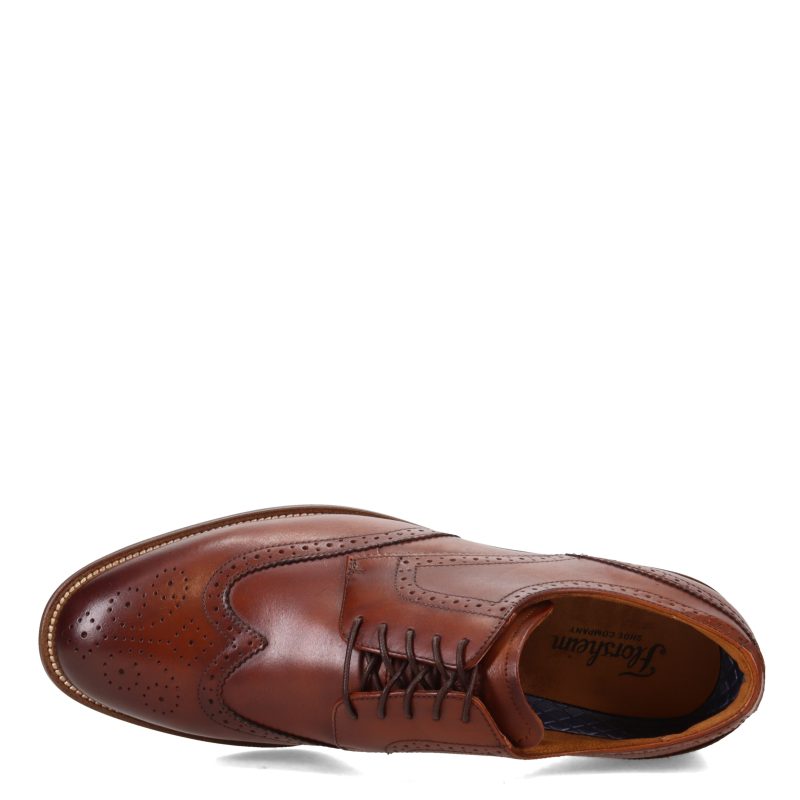 13383 221 Mens Florsheim Rucci Wingtip Oxford Cognac 5