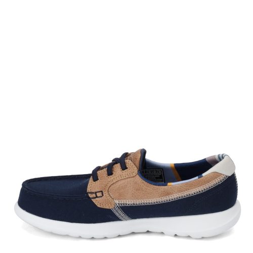 136070 Nvy Womens Skechers Performance G Owalk Lite Playa Vista Boat Shoe Navy 3