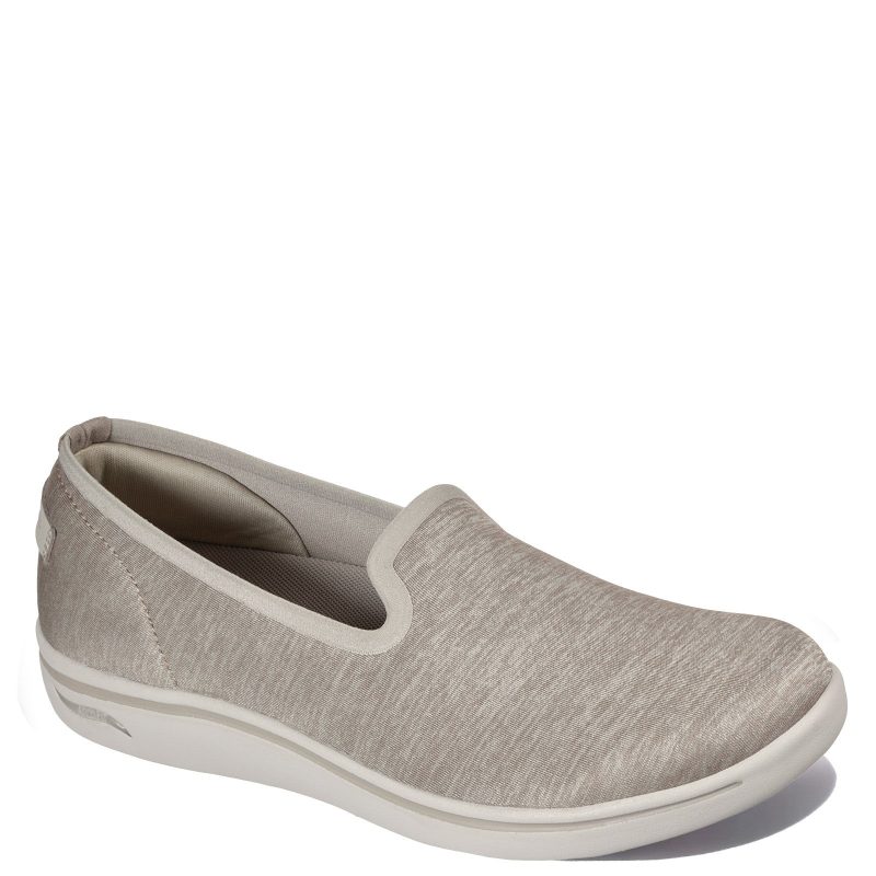 136564 TPE Womens Skechers Arch Fit Uplift Perceived Slip On Taupe 53167299 1eb2 4963 bdd0 ce8f12696d63