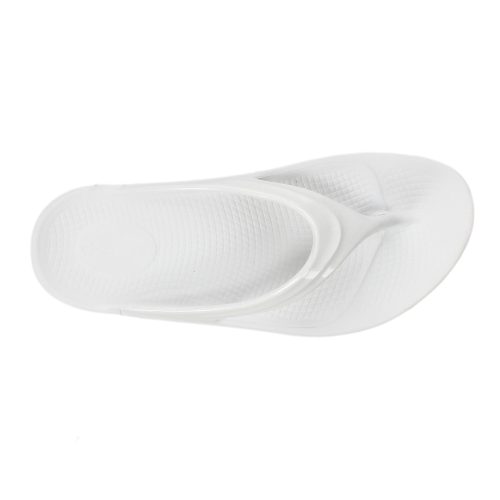 1400 White Womens Oofos Oolala Sandal White 5