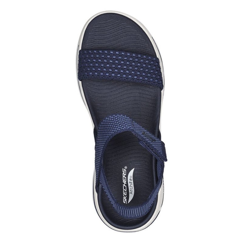 140264 NVY Womens Skechers On The Go Navy 3